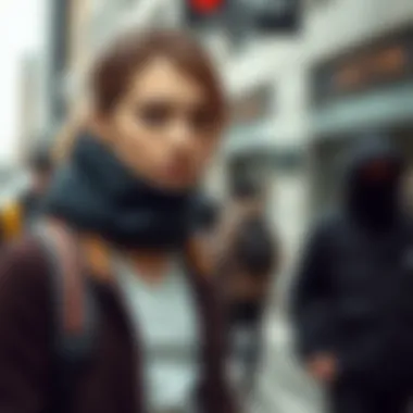 Versatile applications of neck gaiters in urban environments