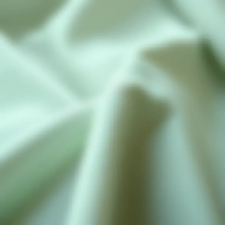 Textures that Define Style Close-up of diverse fabric textures for plain blouses