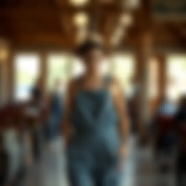 Vintage overalls showcasing historical fashion trends