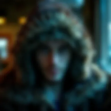 Eco-friendly label highlighting sustainable practices of faux fur production