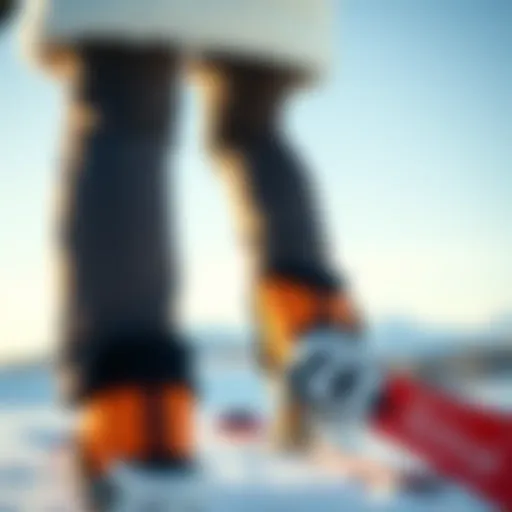 Fleece lined leggings showcasing superior insulation and comfort for skiing