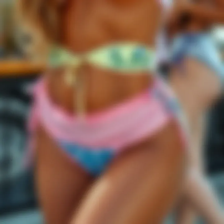 Variety of full coverage bikini underwear showcasing different colors and patterns