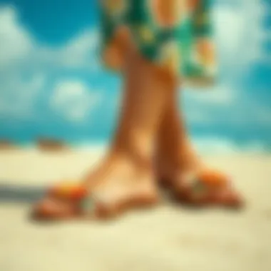 Modern interpretations of Hawaiian sandals in fashion