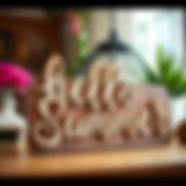 Creative customization options for decor