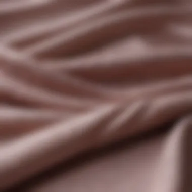 Close-up of fabric texture showcasing breathability and flexibility