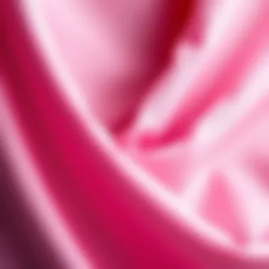 Close-up of fabric showcasing the construction of a loose tube top