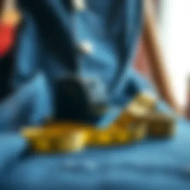 Using Measuring Tape in Fashion Design Measuring tape being used for a fashion project