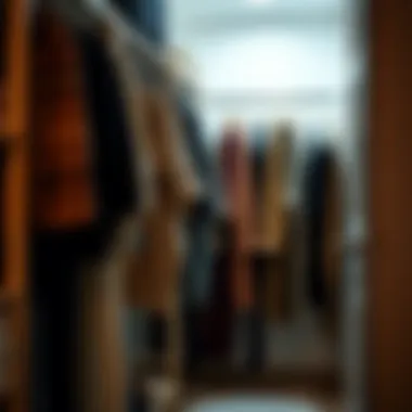 Comparison of wardrobe storage solutions highlighting hanging space bags