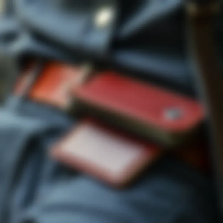 Durable materials used in passport holder belts