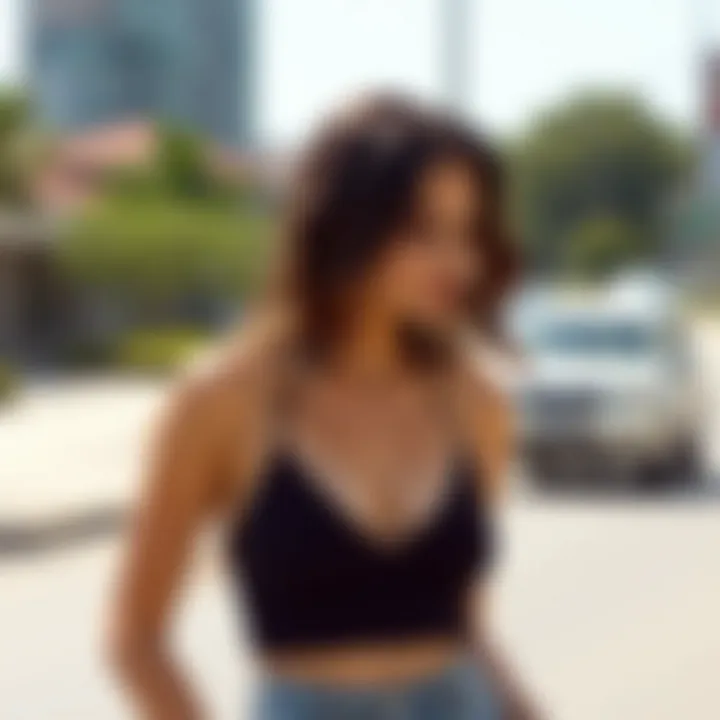 Styling Options for the Romwe Halter Top Multiple ways to style a Romwe halter top