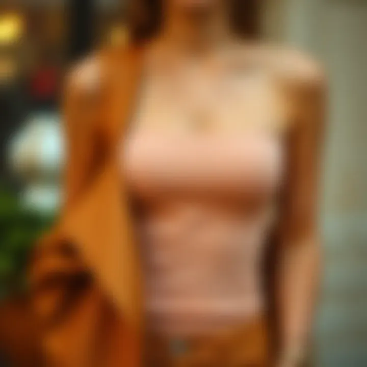 Layering Styles with Seamless Shapewear Stylish outfit layering seamless shapewear tank top