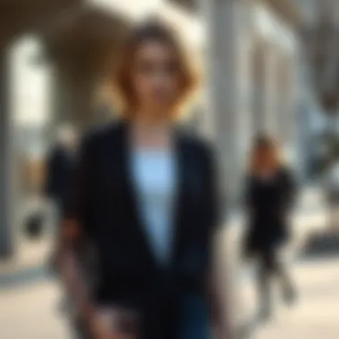 Fashionable layering techniques with a sheer tie front cardigan in a seasonal outfit