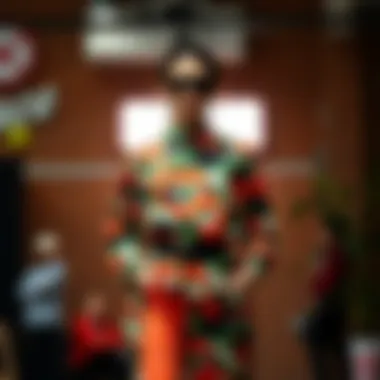 Bold and Beautiful Spring Fashion Trendy outfit with bold colors and patterns