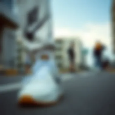 Evolution of Sneaker Styles in Street Fashion Street fashion showcasing the evolution of sneaker styles