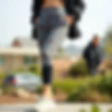 Stylish designs of capri leggings for various occasions