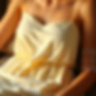 Caring tools and products for maintaining camisole nightdress quality