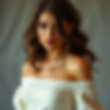 Various styling options for the off-the-shoulder bandage dress