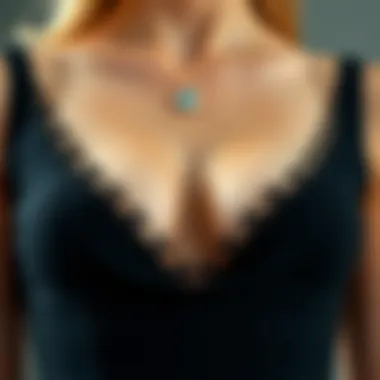 Intricate Detailing of the Neckline Close-up of the sweetheart neckline showcasing intricate detailing