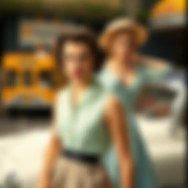 Spotlight on 1950s American Fashion Classic American fashion advertisement from the 1950s