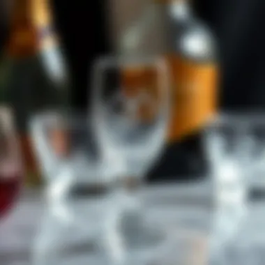 Elegant engraved glass showcasing intricate design