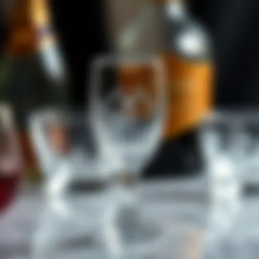 Elegant engraved glass showcasing intricate design