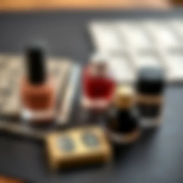 Must-Have Tools for French Nail Stamping Essential tools for French nail stamping including plates and polish