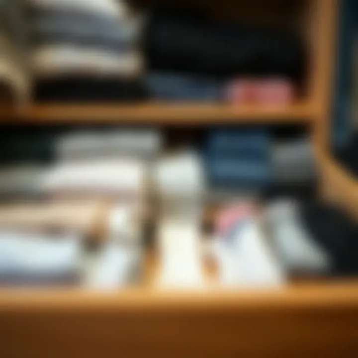 Customized storage solutions for underwear and socks