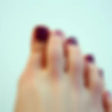 Trendy toenail sticker designs reflecting fashion trends