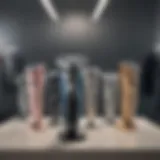 An array of clothes shavers showcasing various designs and features