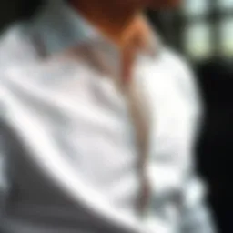 Elegant shirt stays showcasing their design