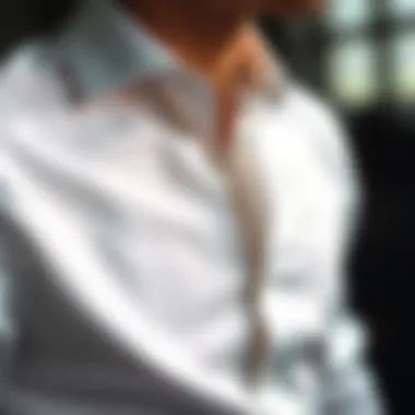 Elegant shirt stays showcasing their design