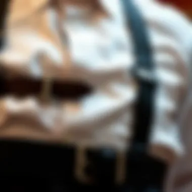 Different materials used in shirt stays