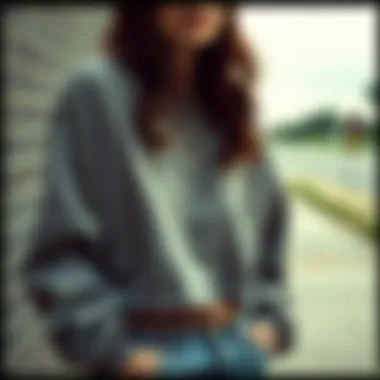 Historical timeline of cropped sweatshirt fashion trends