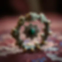 Intricate design of the Devil's Eye bracelet showcasing its elegant craftsmanship