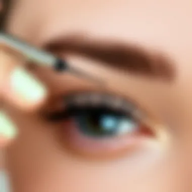 Application Technique for Dual Magnetic Eyelashes Demonstration of dual magnetic eyelashes application technique