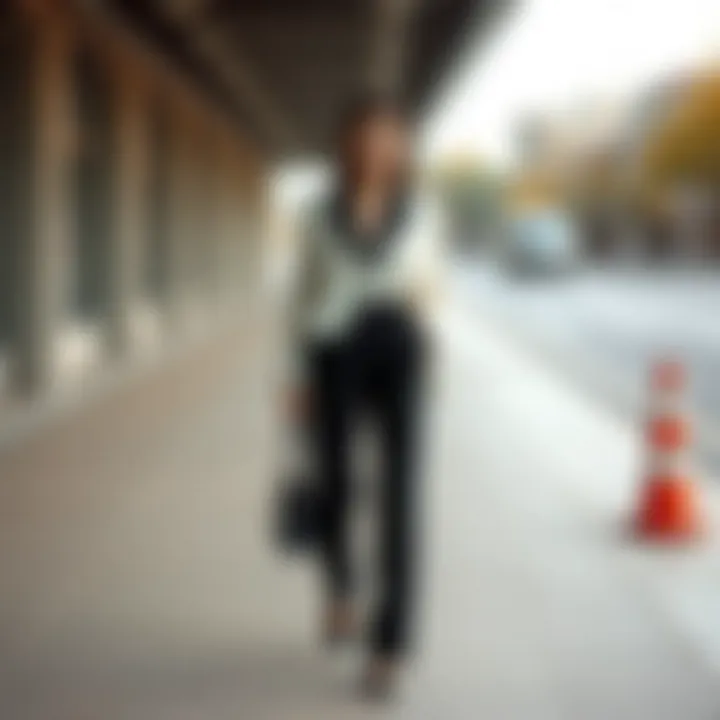 Chic Two-Piece Ensemble for Formal Occasions Chic two-piece ensemble styled for formal occasion