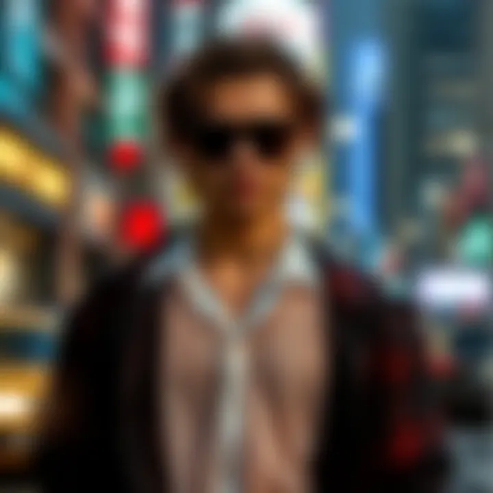 Modern Interpretations of Sheer Fashion Contemporary styling with sheer clothing in urban settings