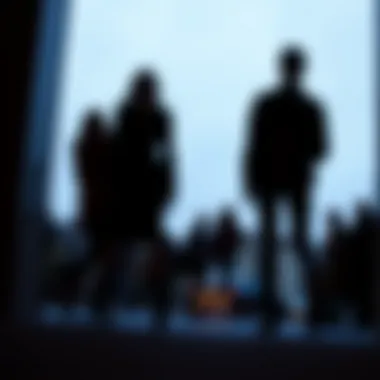 Silhouettes of garments accentuating the essence of fall style