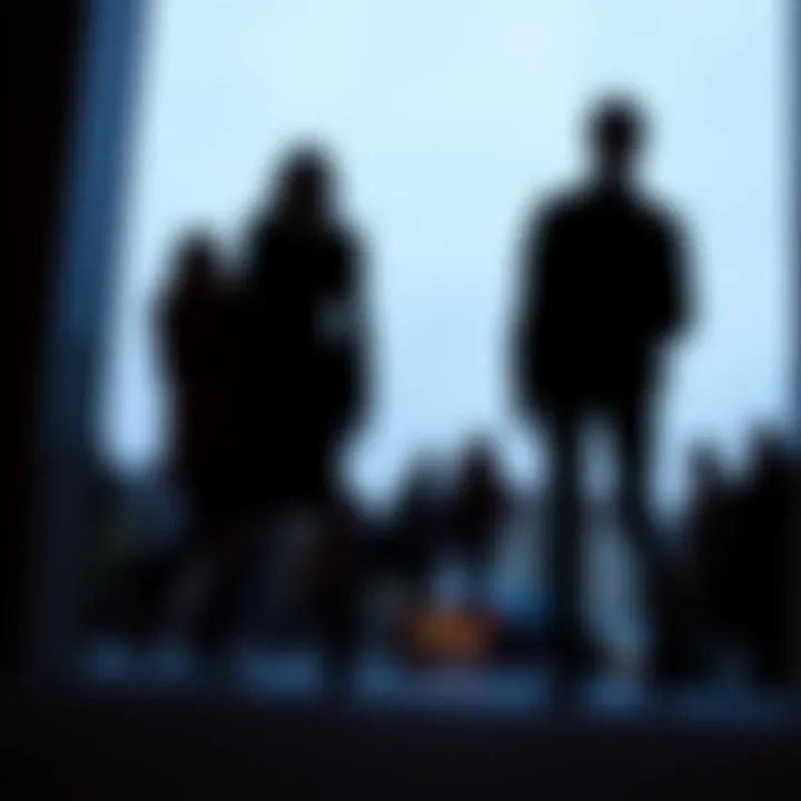 Silhouettes of garments accentuating the essence of fall style