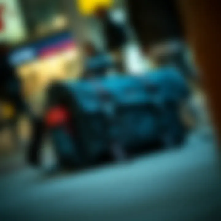 Functional Attributes of Overnight Messenger Bags Key features of an overnight messenger bag highlighted