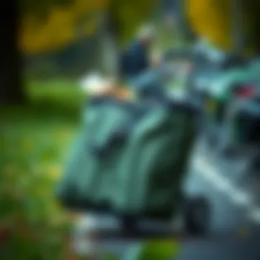 Demonstration of proper maintenance for wheeled bags