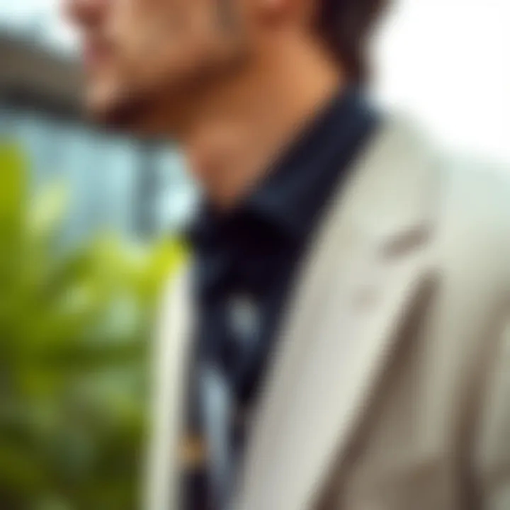 Stylish prayer beads bracelet paired with contemporary attire