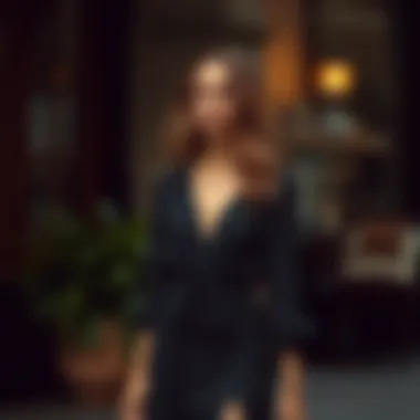 Styling Options for the V Neck Cinched Waist Dress