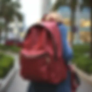 Fashionable Backpack Trendy backpack integrating fashion and function