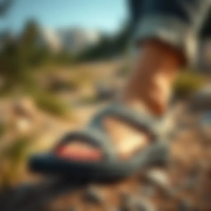 Stylish outdoor sandals designed for adventure