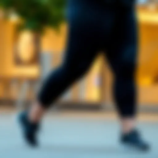 Flattering Fit of Tummy Control Capri Leggings Elegant design of tummy control capri leggings showcasing flattering fit