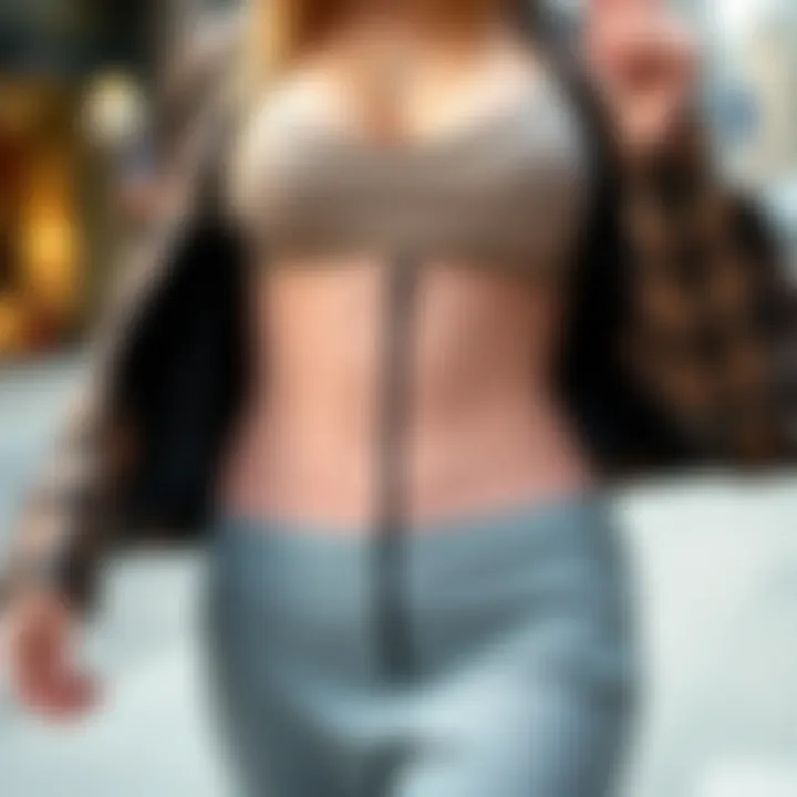 Tummy Shaper Enhancing Modern Fashion Stylish outfit enhanced by a tummy shaper with zipper