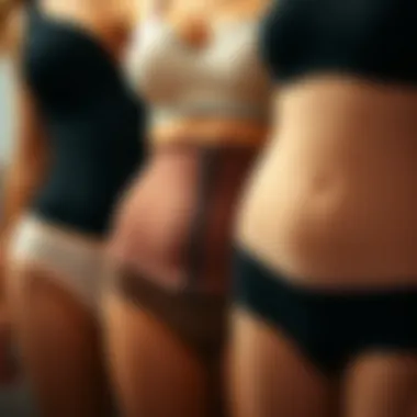 Variety of Tummy Shaper Styles Available Diverse styles of tummy shapers displayed together